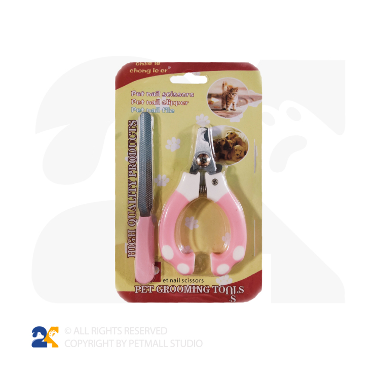 ناخن گیر سگ و گربه همراه با سوهان