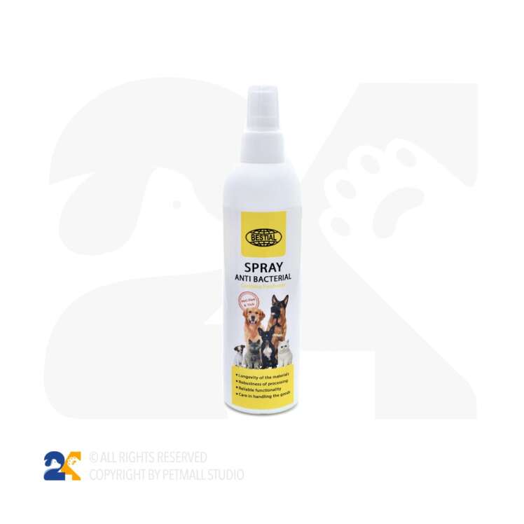 اسپری آنتی باکتریال سگ و گربه بستیال 