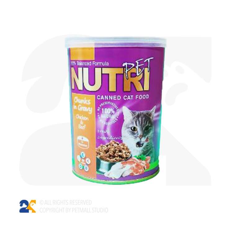 کنسرو غذای گربه نوتری پت