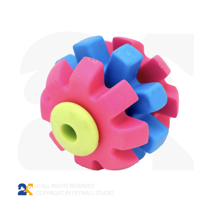 اسباب بازی سگ توپ رنگی لاتکس